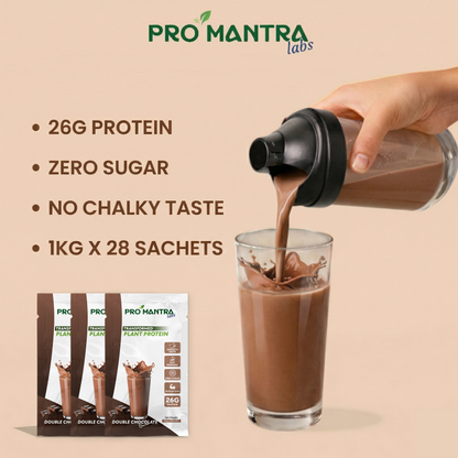 Double Chocolate Flavour Plant Protein 1 kg