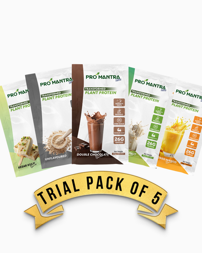 Shaker + Protein Trial Pack of 5 (36g x 5 sachets)
