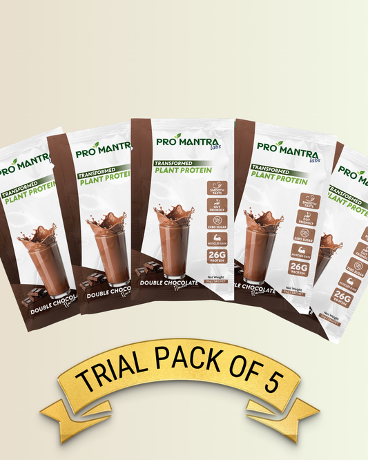 Double Chocolate Protein Trial Pack Set of 5 (36g x 5 Sachets)