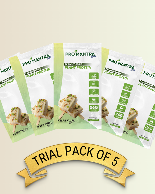 Kesar Kulfi Protein Trial Pack of 5 (36g x 5 Sachets)